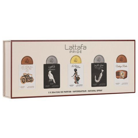Lattafa Pride Box 5 (5 x 20мл) подарунковий набір LAT-BOX5 фото
